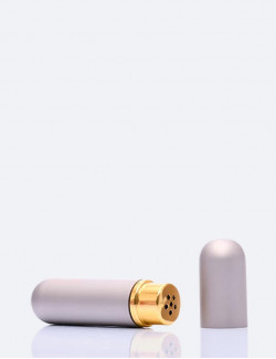 Poppers Inhalateur de poppers gris en aluminium