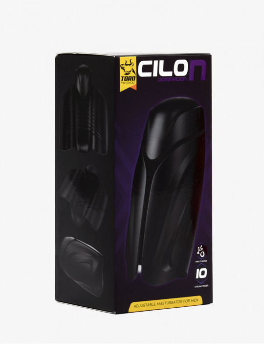 Masturbateur Cilon 10 modes vibration Noir - Intoyou