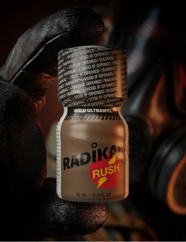 Poppers Poppers Radikal Rush Gold Ultramyl 10 ml