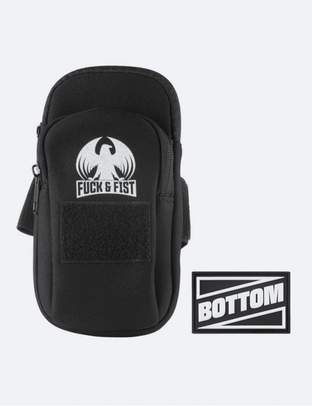 Vue de face fuck bag + tag "bottom"