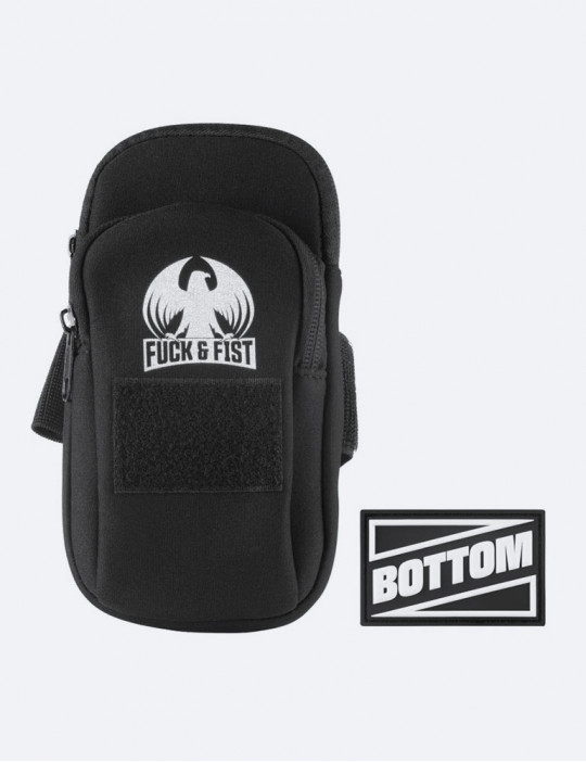 Vue de face fuck bag + tag "bottom"
