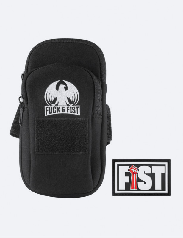 Fuck bag +  Tag phosphorescent "Fist"