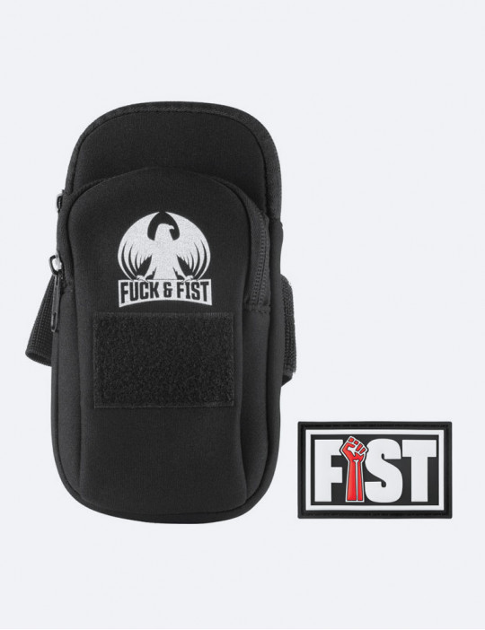 Fuck bag +  Tag phosphorescent "Fist"