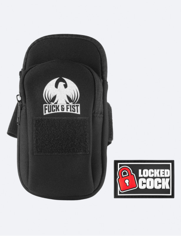 Fuck Bag Darklands "Locked Cock" + Tag phosphorescent "Locked Cock"