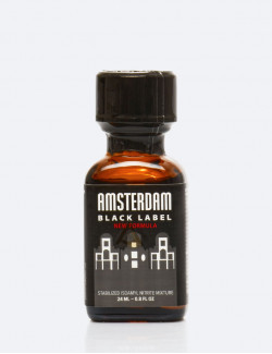 Poppers Amsterdam Black Label - 24 ml