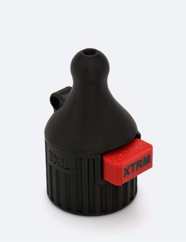 Vue de face : Bouchon inhalateur goulot large Kinky XTRM B1 - Snffr