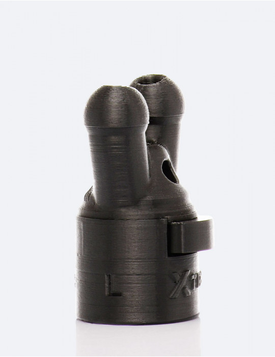 Vue de profile bouchon inhalateur double étanche Large - XTRM Leakproof