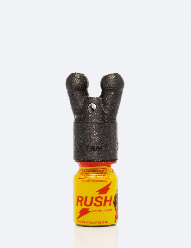 Poppers rush avec bouchon inhalateur double étanche Small - XTRM Leakproof