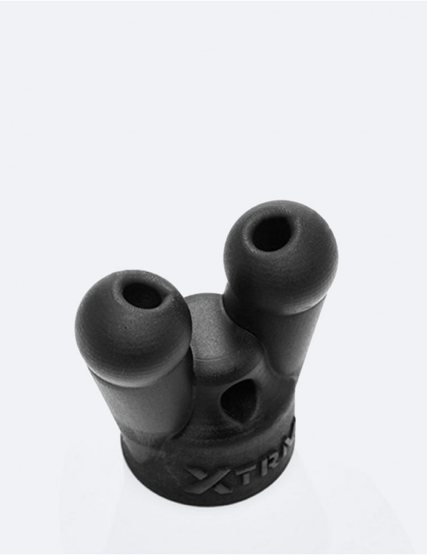 Vue du haut : Bouchon inhalateur SNFFR Double Small - XTRM