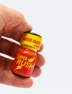Poppers Super Rush 10 ml avec bouchon inhalateur