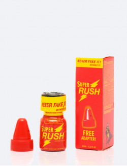 Poppers Super Rush 10 ml avec bouchon inhalateur