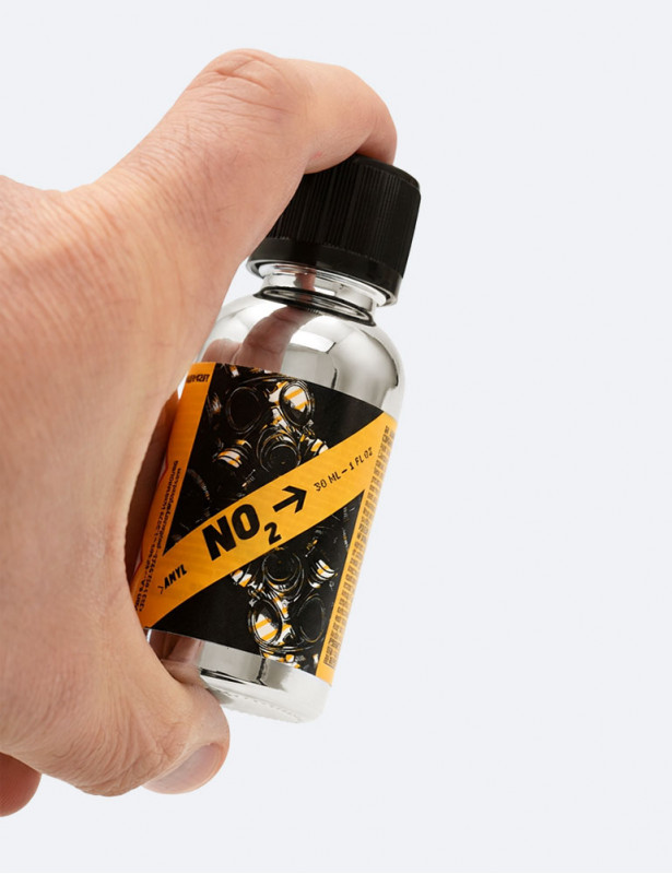 Vue de face : Poppers NO2 Amyl - 30 ml