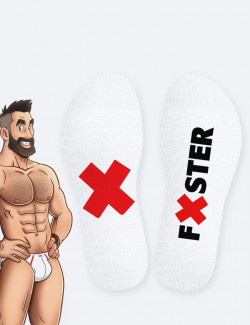 Chaussettes SneakXX - "Stripe Fister"