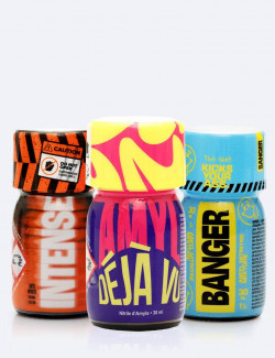 Pack Poppers Trio Connaisseurs XL -  30 ml