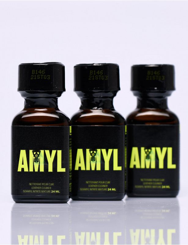 Pack 3 Poppers Amyl - 24 ml