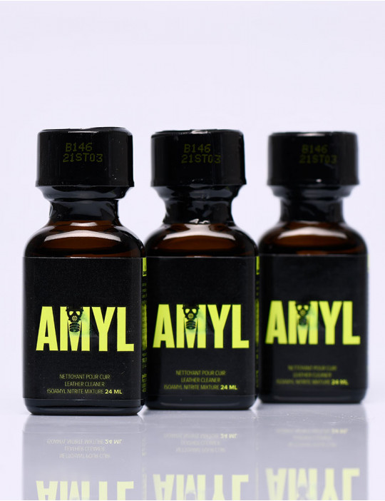 Pack 3 Poppers Amyl - 24 ml