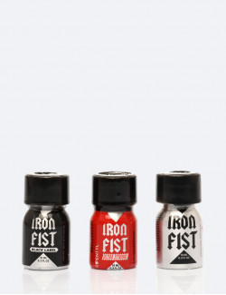Pack 3 poppers Iron Fist 10 ml