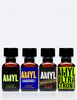 Pack Amyl Experience 4 poppers 24 ml