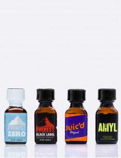 Pack Trendy 4 poppers 24 ml