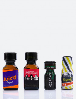 Pack Découverte 4 poppers débutants
