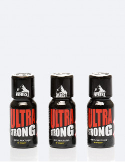 Pack poppers Ultra Strong - 15 ml x3