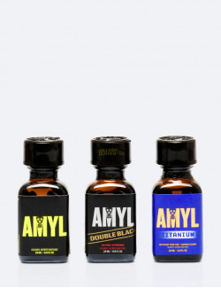 Pack Trio poppers Amyl - 24 ml