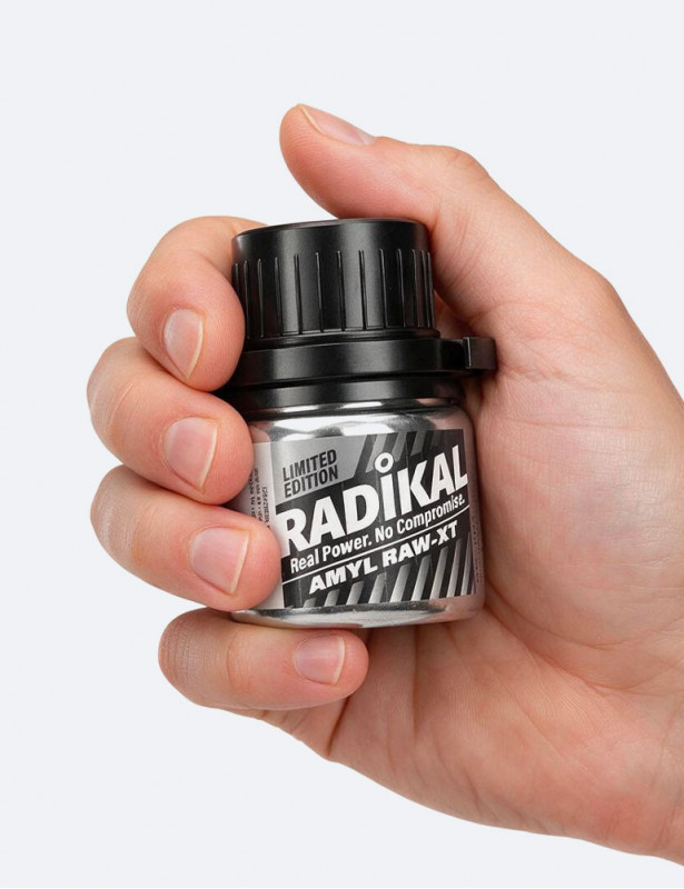 Poppers Amyle Poppers Radikal Amyl Raw-XT 30 ml - Édition limitée