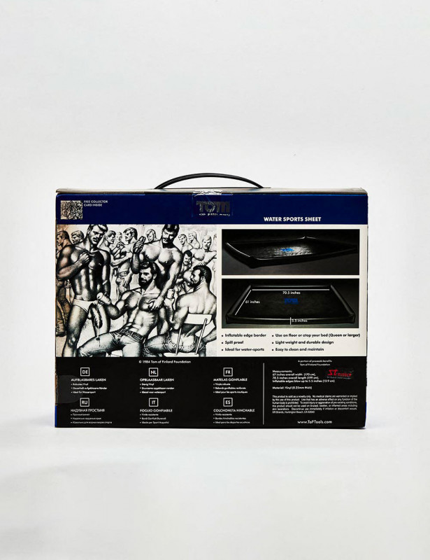 Bache waterproof Tom of Finland Packaging dos