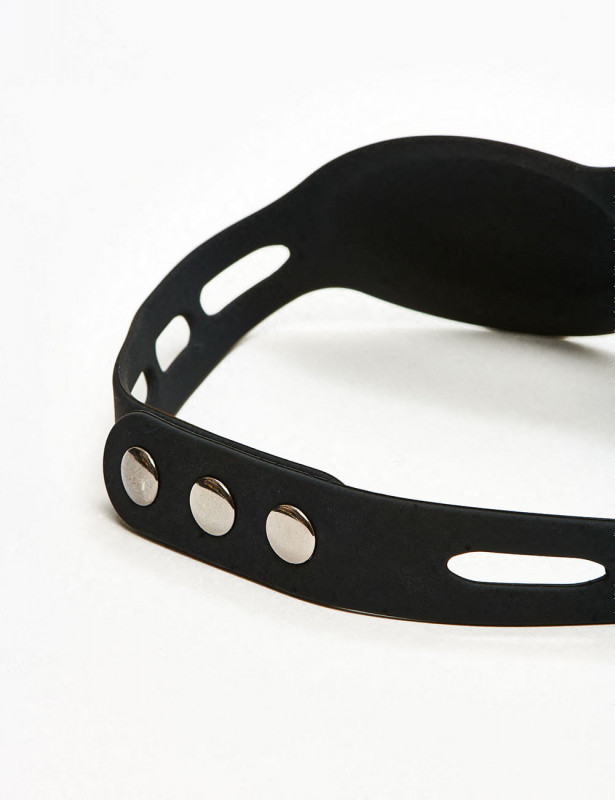 Bandeau Silicone Blindfold Bdsm détail