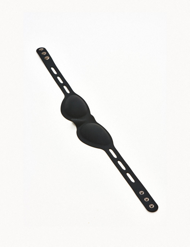 Bandeau Silicone Blindfold Bdsm déplié