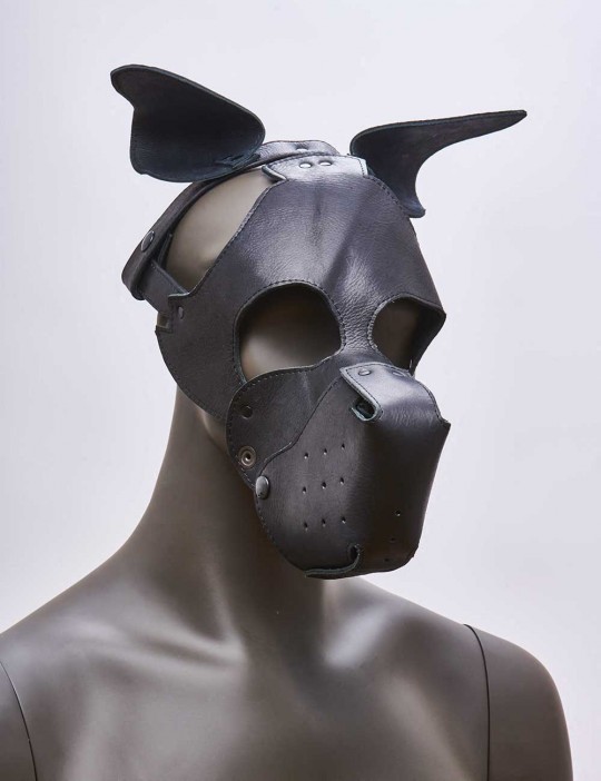 Mask k-9 chien 665 Leather côté