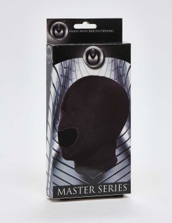 Cagoule BDSM Master Series 1 trou packaging
