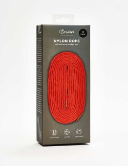 corde de bondage nylon rouge packaging