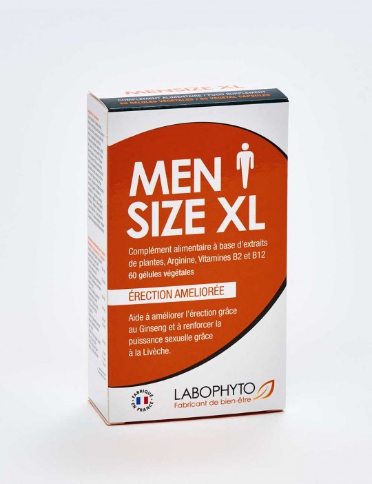 Men Size XL 60 gélules