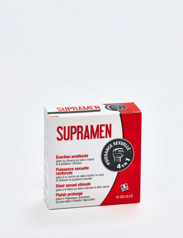 Stimulant sexuel Supra Men 10 gélules Stimulant sexuel Supra Men 10 gélules