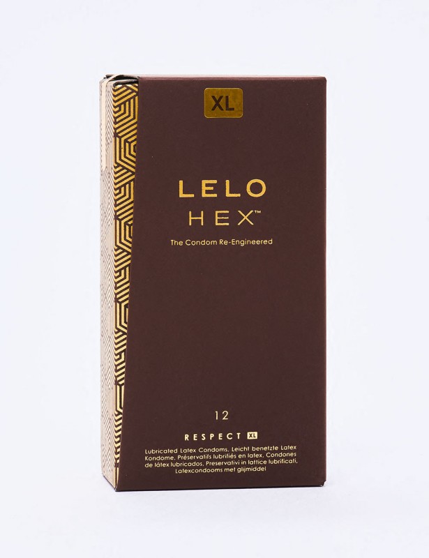 boite de 12 préservatifs LELO HEX Respect XL