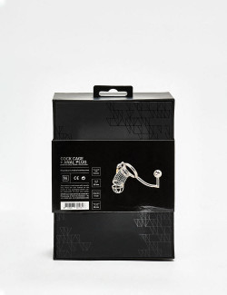 Cage de chasteté en métal Metal packaging dos