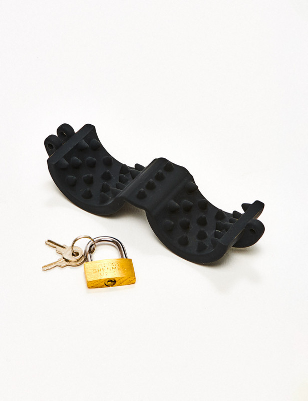 Écraseur de testicules Cruncher Silicone ouvert