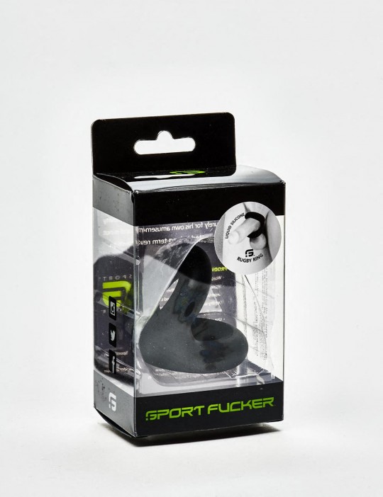 Cockrings silicone Rugby Ring packaging