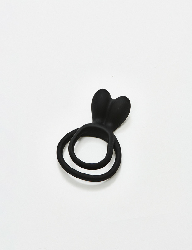 Cockring silicone Bunny Malesation vue dessus Cockring silicone Bunny Malesation vue dessus