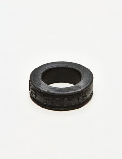 Cockring silicone noir Pig-Ring