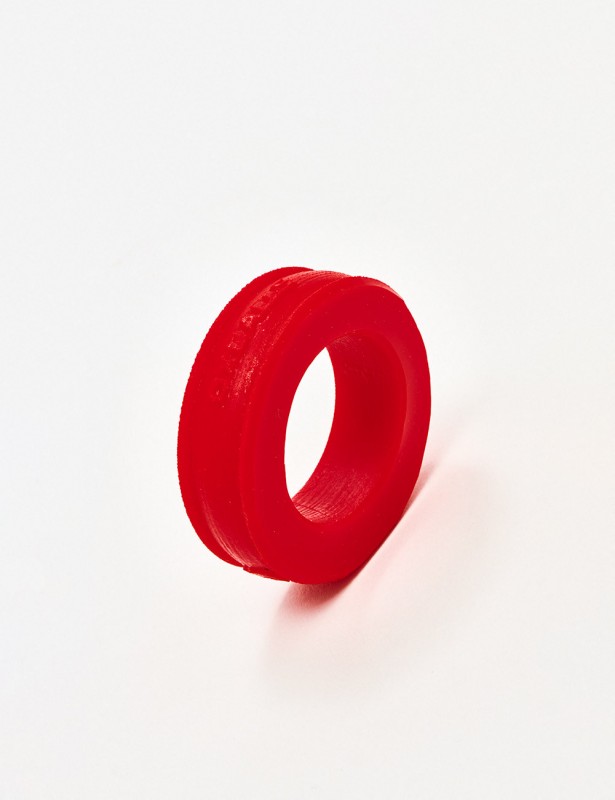 Cockring silicone rouge Pig-Ring Oxballs