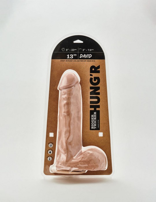 Gode HUNG'R David Flesh packaging