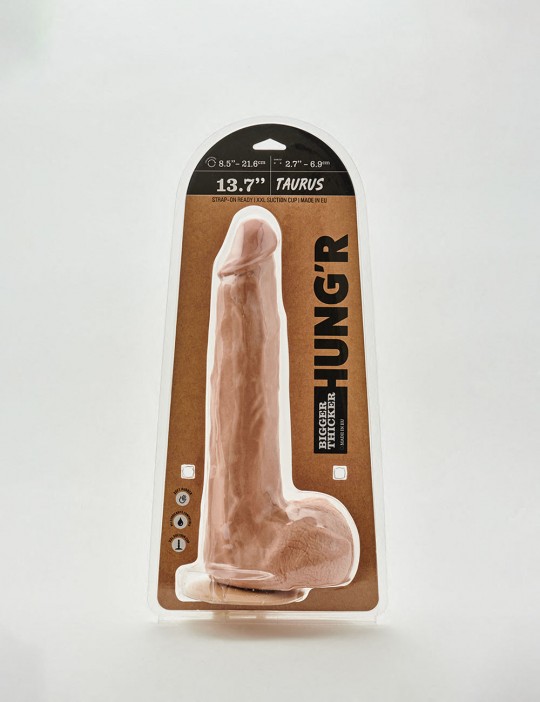 Gode HUNG'R Taurus Flesh packaging