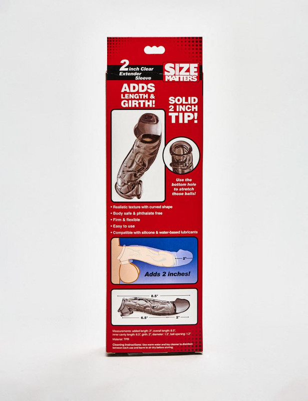 Extenseur à pénis Size Matters dos