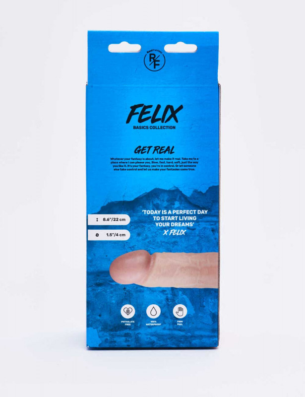Gode réaliste Felix packaging dos