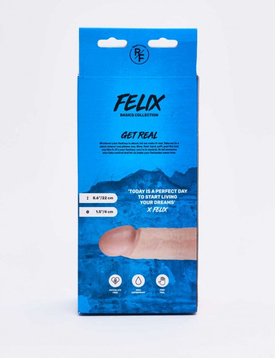 Gode réaliste Felix packaging dos