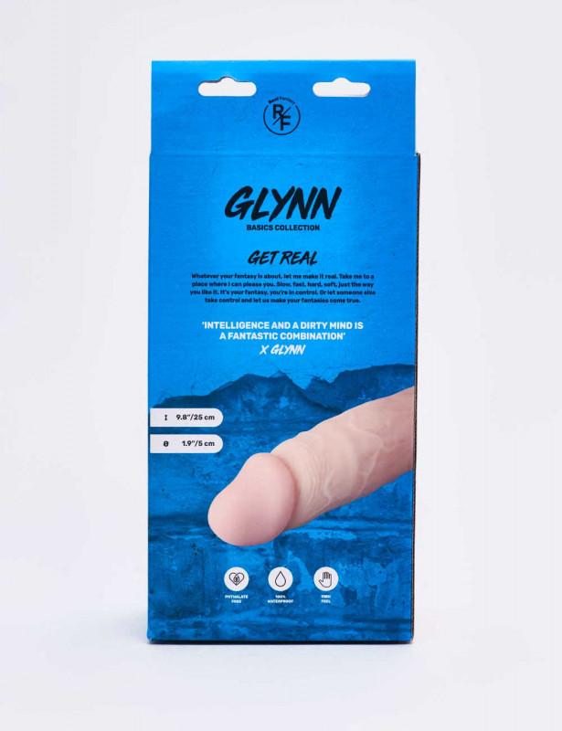 Gode réaliste Glynn 25cm packaging dos