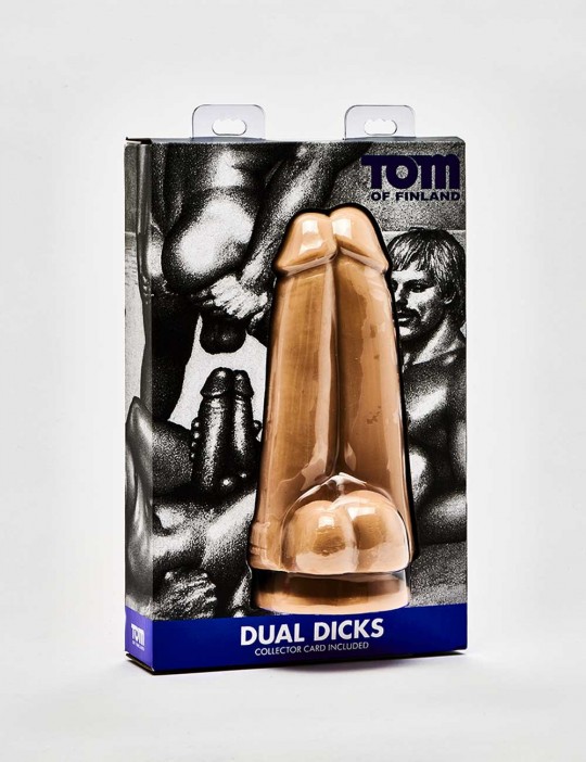 Double gode TOM OF FINLAND Dual Dicks packaging