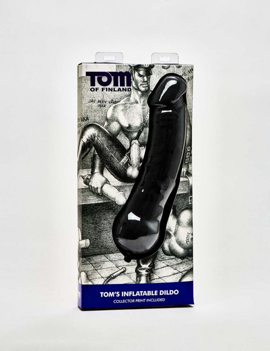 Gros Gode Tom of Finland Toms Inflatable XL Dildo packaging